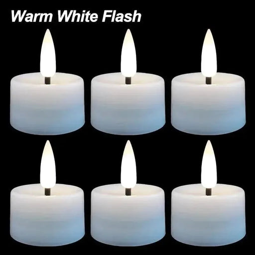 10/5Pcs Flickering LED Candle Battery Powered Flashing Light Flameless Candles Birthday Wedding Party Romantic Decoration Lamp Flickering LED Candles - Romantic and Safe  Aliexpress Lacatang Shop 