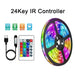 RGB 5050 LED Strip Light Remote App Control TV Led Backlight Flexible Ribbon Tape USB 5V Led Light for PC Gaming Room Decoration - Lacatang Shop