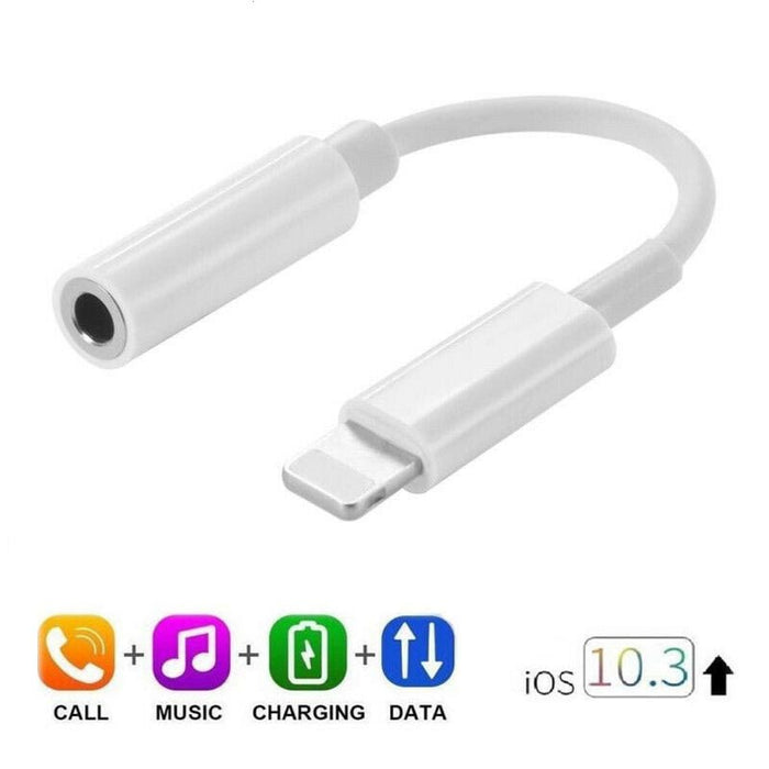 Headphone Adapter 3.5mm Aux Audio Cable Headphone Adapter 3.5mm Aux Audio Cable - Lacatang Shop Bath & Beauty Teal Simba Lacatang Shop 