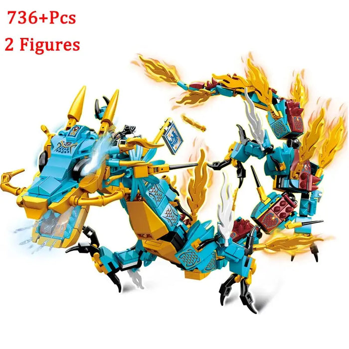 New Phantom Ninja Dragon Ship Model Building Blocks Sodiers Figures Boat Bricks MOC Creative Expert Kids Toys for Boys Children Ninja Dragon Ship Building Blocks - Creative Play Set  Lacatang Shop Lacatang Shop 