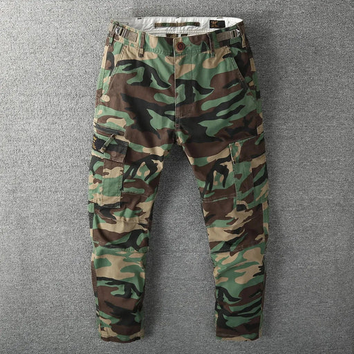 Fashion Camouflage Cargo Pants Men Casual Straight Loose Baggy Tactical Trousers Streetwear Hiphop Harem Joggers Clothing Fashion Camouflage Cargo Pants Men Casual Straight Loose Baggy   Lacatang Shop Lacatang Shop 