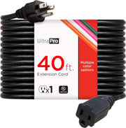 15 Ft Heavy Duty Outdoor Extension Cord, 16 Gauge, 3 - Prong - Lacatang Shop