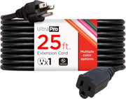 15 Ft Heavy Duty Outdoor Extension Cord, 16 Gauge, 3 - Prong - Lacatang Shop