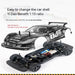 Drift Four-wheel Drive Remote Control Racing Car Wireless Children's Plastic Toys - Lacatang Shop