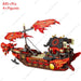 New Phantom Ninja Dragon Ship Model Building Blocks Sodiers Figures Boat Bricks MOC Creative Expert Kids Toys for Boys Children Ninja Dragon Ship Building Blocks - Creative Play Set  Lacatang Shop Lacatang Shop 