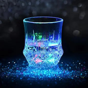 New Colorful Glowing Cup Pour Water and It Lights up Inductive Pineapple Cup KTV Bar Color Changing Beer Cup 200Ml