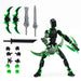 Multi-Jointed Movable Shapeshift Robot 2.0 3D Printed Mannequin Dummy 13 Action Figures Toys Kids Adults Parent-children Games Multi-Jointed Movable Shapeshift Robot 2.0 3D Printed Mannequin Dummy   Lacatang Shop Lacatang Shop 