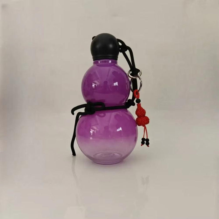 New Chinese Retro-Inspired Gourd Water Bottle 800ML Large Capacity Wine Bottle PC Durable Water Kettle Sports - Lacatang Shop