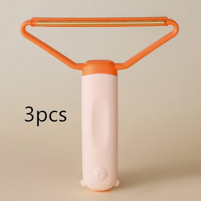 Pet Cat Dog Hair Remover Dematting Comb Double-Sided Sofa Clothes Shaver Lint Rollers for Cleaning Pets Comb Brush Removal Mitts Brush Double-Sided Pet Hair Remover Comb & Lint Roller for Clean Homes  Lacatang Shop Lacatang Shop 