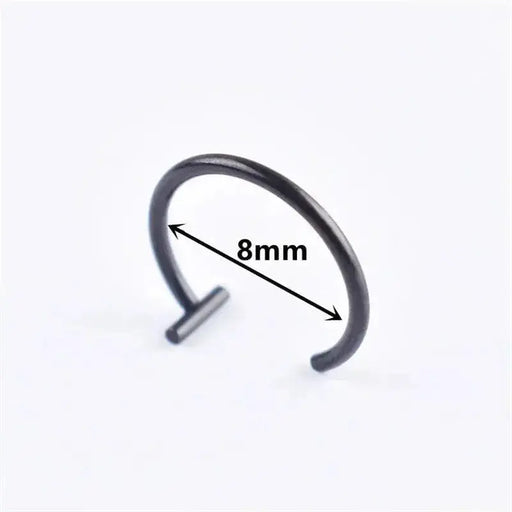 Ladies Personality Non-porous Lip Ring Medical Titanium Steel Oral Perforation Prosthetic Hoop Nasal Septum Accessories Gift2021 Titanium Lip Ring - Non-Porous and Stylish  AliExpress Lacatang Shop 