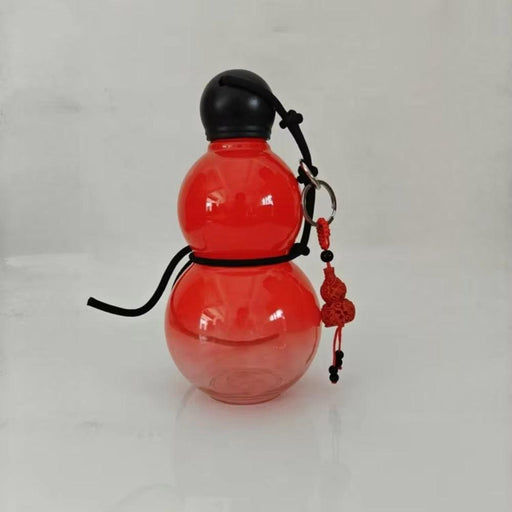 New Chinese Retro-Inspired Gourd Water Bottle 800ML Large Capacity Wine Bottle PC Durable Water Kettle Sports - Lacatang Shop