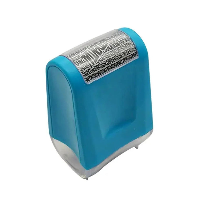 2Pcs Stamp Roller Anti - Theft Protection ID Seal Smear Privacy Confidential Data Guard Information Data Identity Address Blocker - Lacatang Shop