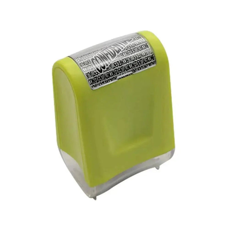 2Pcs Stamp Roller Anti - Theft Protection ID Seal Smear Privacy Confidential Data Guard Information Data Identity Address Blocker - Lacatang Shop