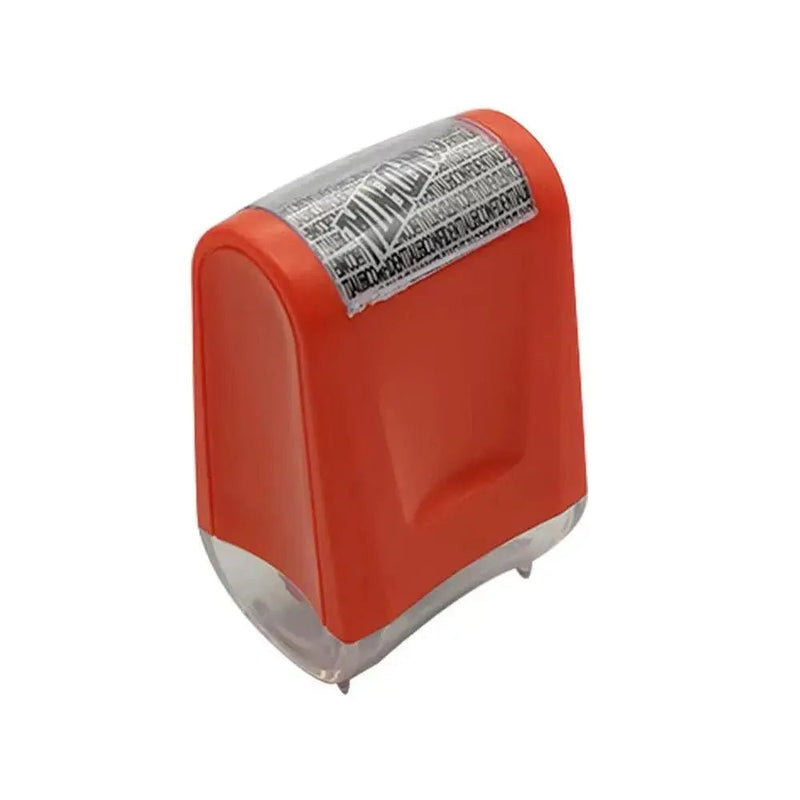 2Pcs Stamp Roller Anti - Theft Protection ID Seal Smear Privacy Confidential Data Guard Information Data Identity Address Blocker - Lacatang Shop