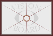 3 in 1 Vision Board: Decorative, Foldable, Dry Erase Vision Board Kit with 200+ Motivational Stickers. 27” X 17” Board to Manifest Your Goals Using Law of Attraction (Zion) - Lacatang Shop