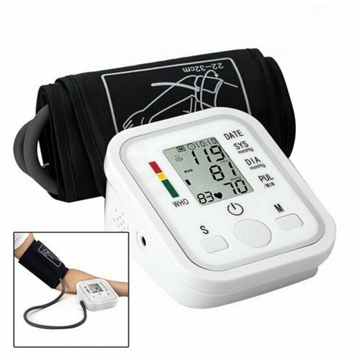 Arm Automatic Blood Pressure Monitor Measuring Arterial Pressure - Lacatang Shop