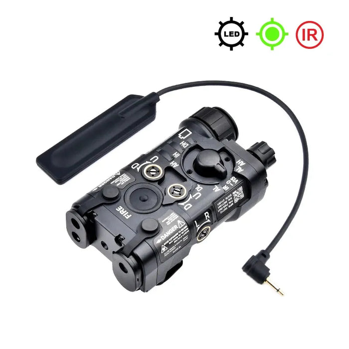 All Metal Tactical NGAL Pointer IR Red Dot Green Blue Sight Strobe LED Light Fit 20MM Rail Hunting Weapon Scout L3-NGAL Laser