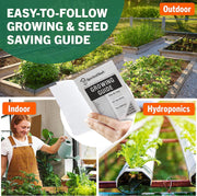 4,000 Non GMO Heirloom Vegetable Seeds for Planting Vegetables and Fruits - 12 Variety Pack of Herb Seeds for Planting Outdoors - Gardening Supplies, Survival Gear, Prepper Kits - Lacatang Shop