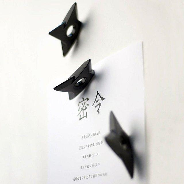 Ninja Shuriken Magnets Ninja Shuriken Magnets - Lacatang Shop Tech Accessories Fuchsia Molly Lacatang Shop 