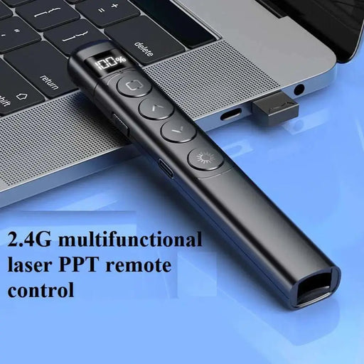 PPt Remote Control Pen With Digital Display S5 /s7/s9 Multifunctional Teaching Wireless Flipper Pointer Pen With Charging Cable.