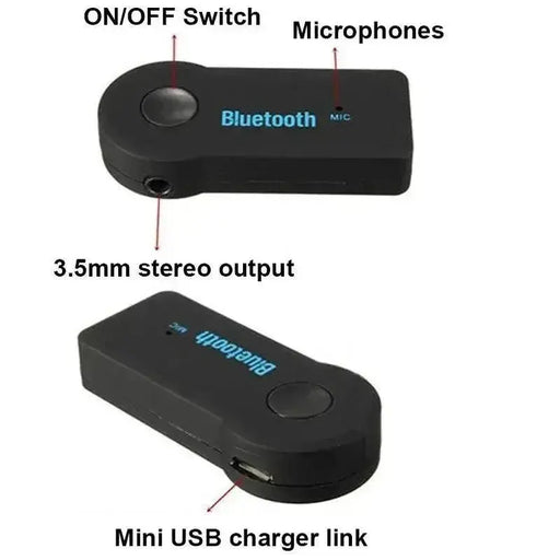 2 in 1 Wireless Bluetooth 5.0 Receiver Adapter 3.5mm Jack For Car Music Audio Aux A2dp Headphone Reciever Handsfree Bluetooth 5.0 Receiver Adapter - Wireless Music Support  Aliexpress Lacatang Shop 