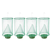 4Pcs/1 Pcs /Set Foldable Hung Fly Trap Outdoor Ranch Fly Trap Reusable Pasture Fly Traps for Outdoor Garden Horse Barn Farm Yard - Lacatang Shop