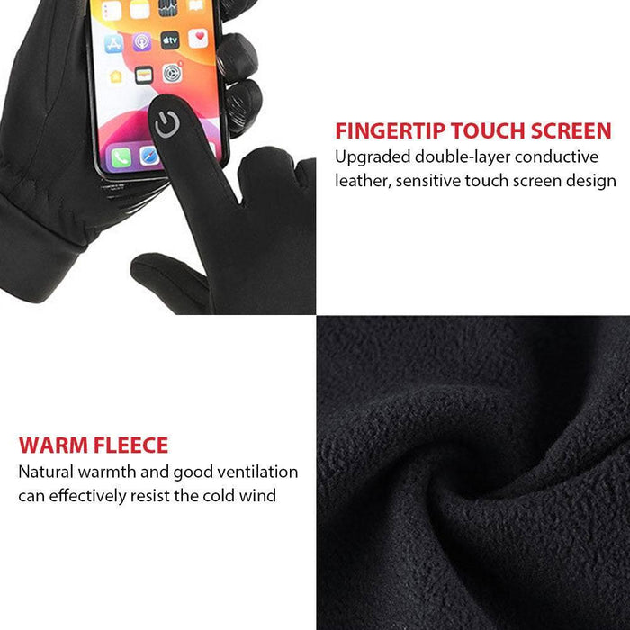 Winter Warm Gloves Windproof Touchscreen Men Women Mittens Thermal Touchscreen Winter Gloves - Stay Warm and Connected Accessories Pink Iolaus Lacatang Shop 