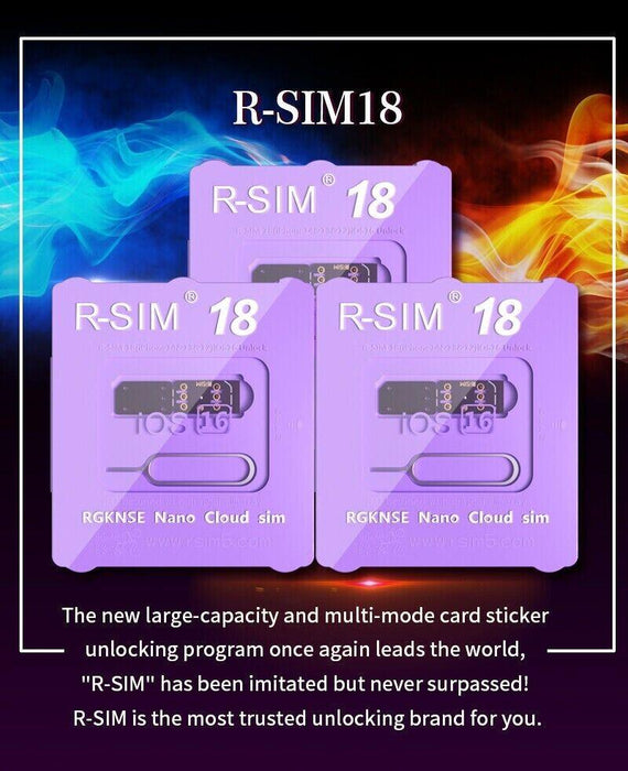 R-SIM18 RSIM 18 Nano Unlock Card For iPhone 14 Plus 13 12 11 Pro Max X s Xr 

Unlock iPhone 14 Plus to Xr with R-SIM18 RSIM 18 Nano Unlock Card | Pro Max Support 
 Tech Accessories Puce Gaia Lacatang Shop 