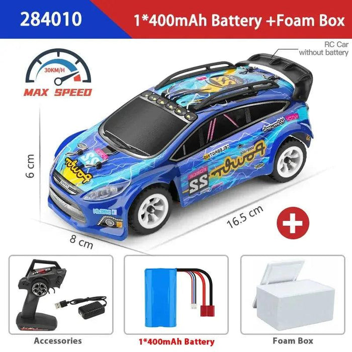 WLtoys 1:28 284131 284161 2.4G Racing Mini RC Car 30KM/H 4WD Electric High Speed Remote Control Drift Toys for Children Gifts - Lacatang Shop