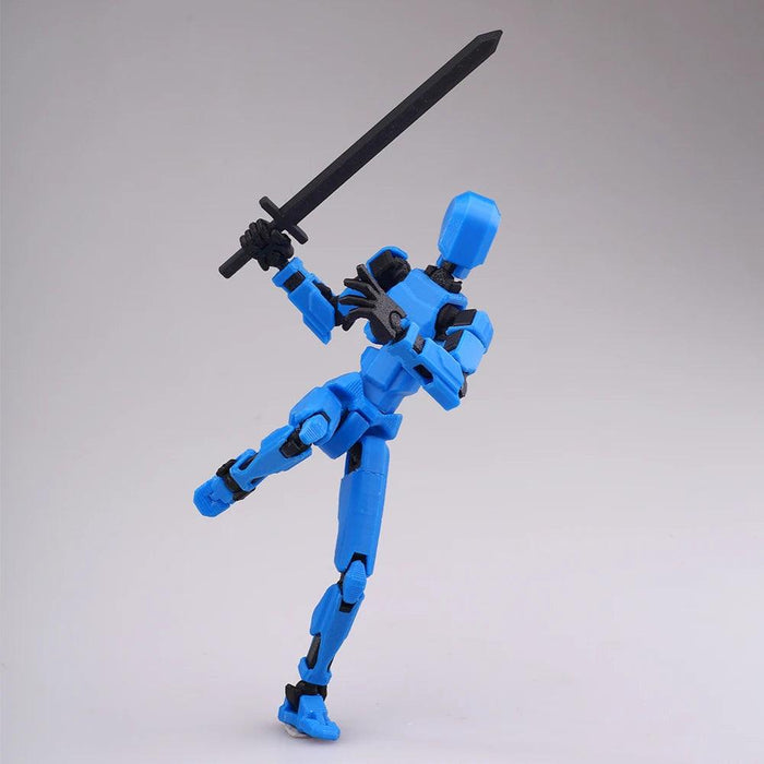 Multi-Jointed Movable Shapeshift Robot 2.0 3D Printed Mannequin Dummy 13 Action Figures Toys Kids Adults Parent-children Games Multi-Jointed Movable Shapeshift Robot 2.0 3D Printed Mannequin Dummy   Lacatang Shop Lacatang Shop 