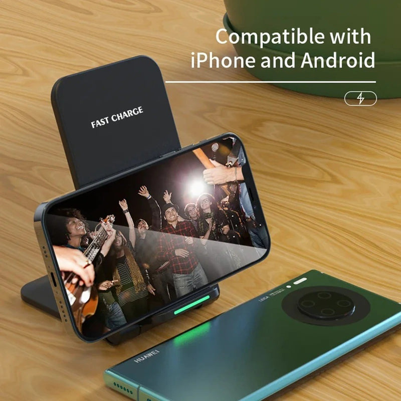 1/2 Pack 35W Wireless Fast Charger Stand Dock Cradle for Iphone 17 Pro Max Air