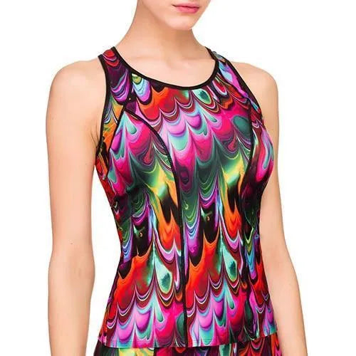 Sports Tank Top Lauma Active Multicolor