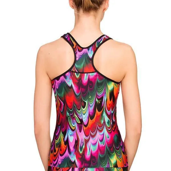 Sports Tank Top Lauma Active Multicolor