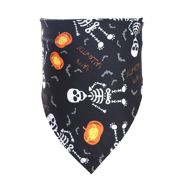 Spooky Paws Halloween Pet Saliva Towel Spooky Paws Halloween Pet Saliva Towel - Cute & Functional Accessory  Lacatang Shop Lacatang Shop 