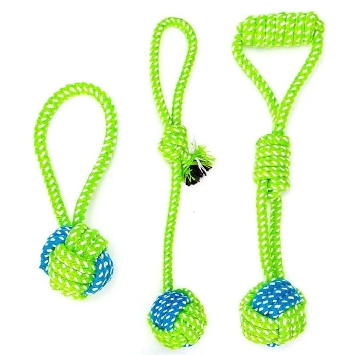 Pet Dog Toys for Large Small Dogs Toy Interactive Cotton Rope Mini Dog Toys Ball for Dogs Accessories Toothbrush Chew Puppy Toy Interactive Dog Toys - Fun and Engaging  AliExpress Lacatang Shop 