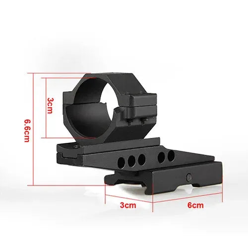 PPT Tactical airsoft air guns riflescope mount 30mm ring rifle scope mount for 20mm hunting accessories  GZ24-0001