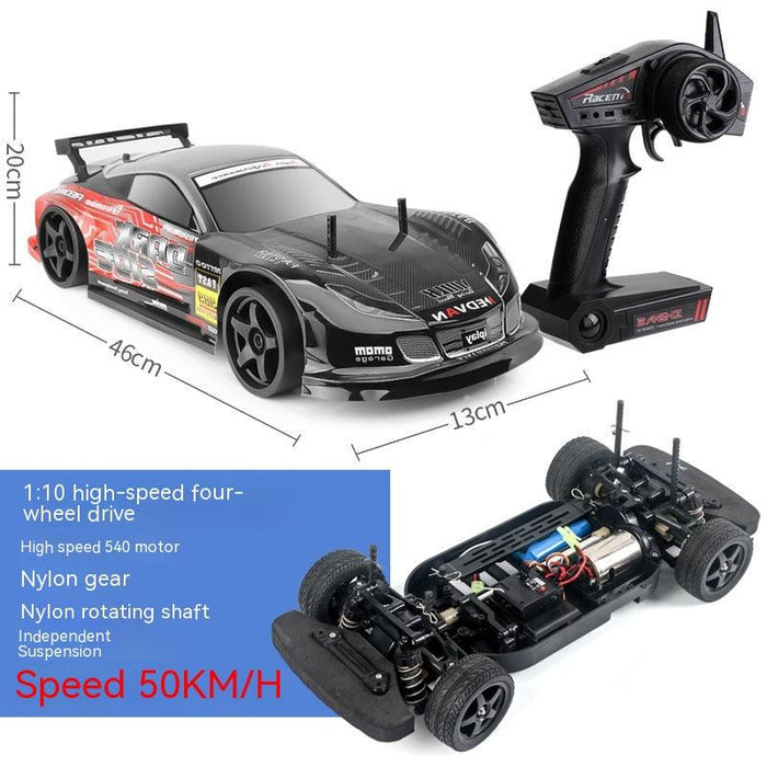 Drift Four-wheel Drive Remote Control Racing Car Wireless Children's Plastic Toys - Lacatang Shop