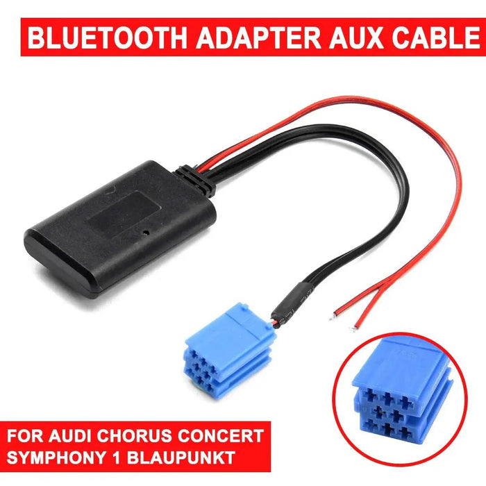 For AUDI Chorus Concert for Blaupunkt Radio bluetooth AUX Adapter Cable CD Receiver Aux Cable For vw Delta Beta For VDO Becker Bluetooth AUX Adapter for Audi Radio  AliExpress Lacatang Shop 