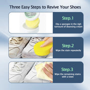 Multi-Purpose Shoe Cleaning Cream – Powerful Stain Remover for Shoes, Leather, Sofas, Bags, Furniture, Tiles & Car Interior | Fast Cleaning, Easily Restores Shine
