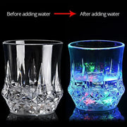 New Colorful Glowing Cup Pour Water and It Lights up Inductive Pineapple Cup KTV Bar Color Changing Beer Cup 200Ml