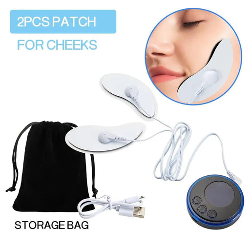 Massager for Face Ems Facial Massager Lifting Microcurrent V-Face Double Chin Remover Neck Lift Skin Tightening Anti-Wrinkle - Lacatang Shop