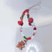 Gingerbread Man Mobile Phone Charm Strap Chain Lanyard Cute Red Green Clear Acrylic Bead Women Christmas Gifts Cellphone Jewelry Gingerbread Man Phone Charm - Festive Mobile Accessory  AliExpress Lacatang Shop 