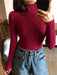 Turtleneck Sweater Womens 2024 Autumn Winter Tops Korean Slim Women Pullover Jumper Knitted Sweater Pull Femme Hiver Truien Turtleneck Sweater Women - Stylish and Cozy  AliExpress Lacatang Shop 