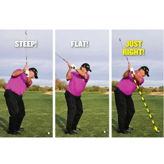 Golf Swing Corrector Laser Plane Trainer Golf Swing-Plane Training Aid Golf Pointer Laser Spot Direction