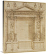 Global Gallery GCS-453954-36-142 36 in. Design for an Altar, CA. 1 - Lacatang Shop