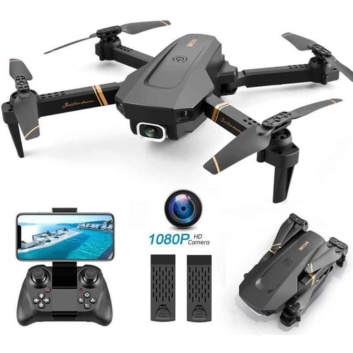 4DRC Foldable Drone with 1080p HD Camera for Adults and Kids Foldable Drone with HD Camera - 1080p for Adults and Kids Home & Garden Blue Charlie Lacatang Shop 