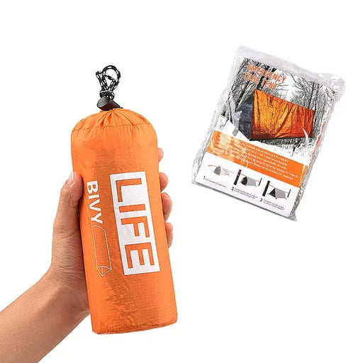 Survival Tube Emergency Tent With Whistle Lacatang Shop
