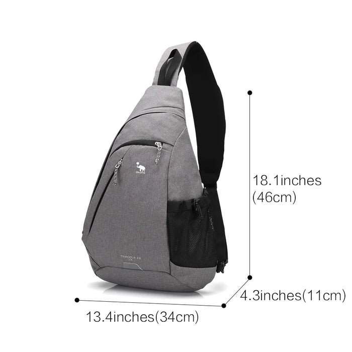 OIWAS One Strap Bag for Men's Travel Sling Bags Leisure School Bolsa Waterproof Crossbody Shoulder Bags For Boy Belt Pack School 

Top-Quality OIWAS Men's Travel Sling Bag: Waterproof & Versatile Crossbody Shoulder Pack for School, Leisure, and More!
  Lacatang Shop Lacatang Shop 