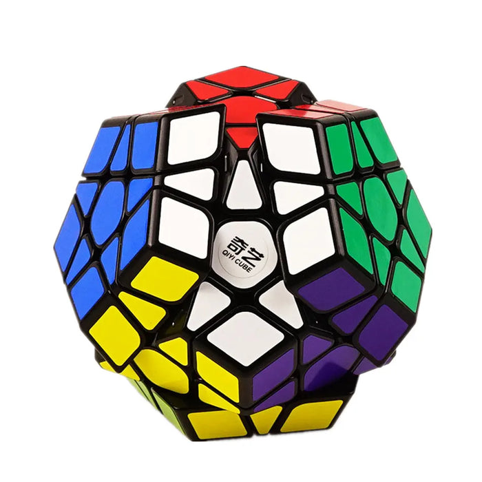 QIYI Stickerless Megaminx Magic Cube - 12-Sided Speed Puzzle Educational Toy for Kids QIYI Stickerless Megaminx Magic Cube - 12-Sided Speed Puzzle   Lacatang Shop Lacatang Shop 