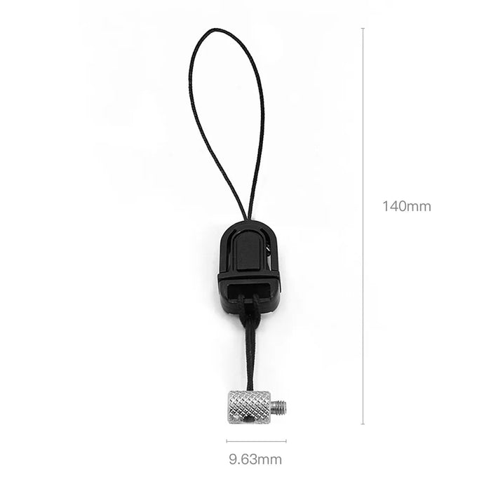 For DJI OM4 SE 5 Phone Holder Clip Anti-lost Rope Strap Anti-drop For DJI OM 4 Osmo Mobile 3 4 5 Camera Expansion Accessories DJI OM4 SE Phone Holder Clip with Anti-Lost Rope Strap - Accessories  Lacatang Shop Lacatang Shop 